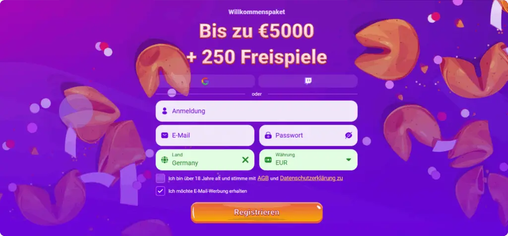 registrieren